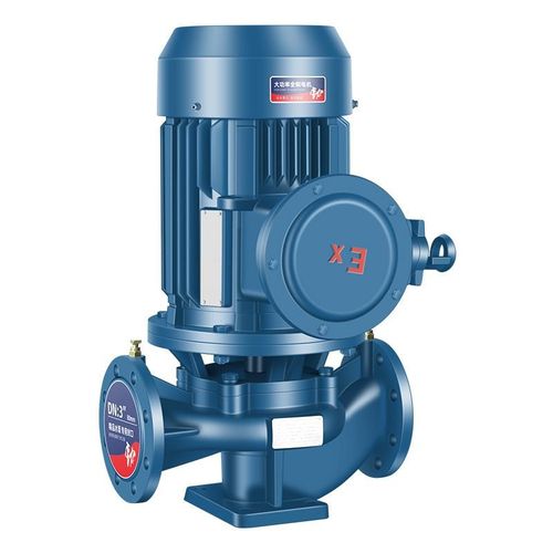 管道离心泵工业防爆立式循环管道泵380vU耐腐蚀大型水泵