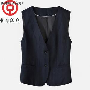 中国马甲中行女士新款红