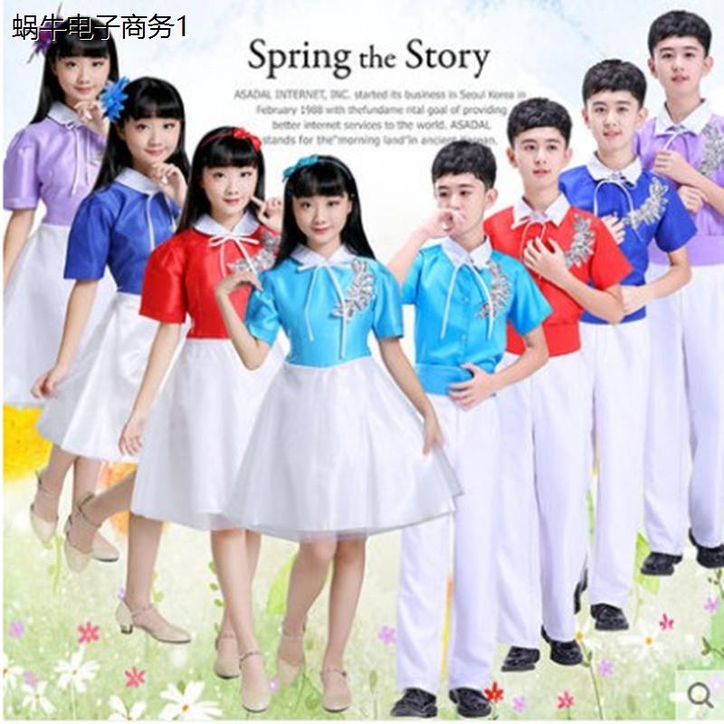 合唱服装高中大小学生学