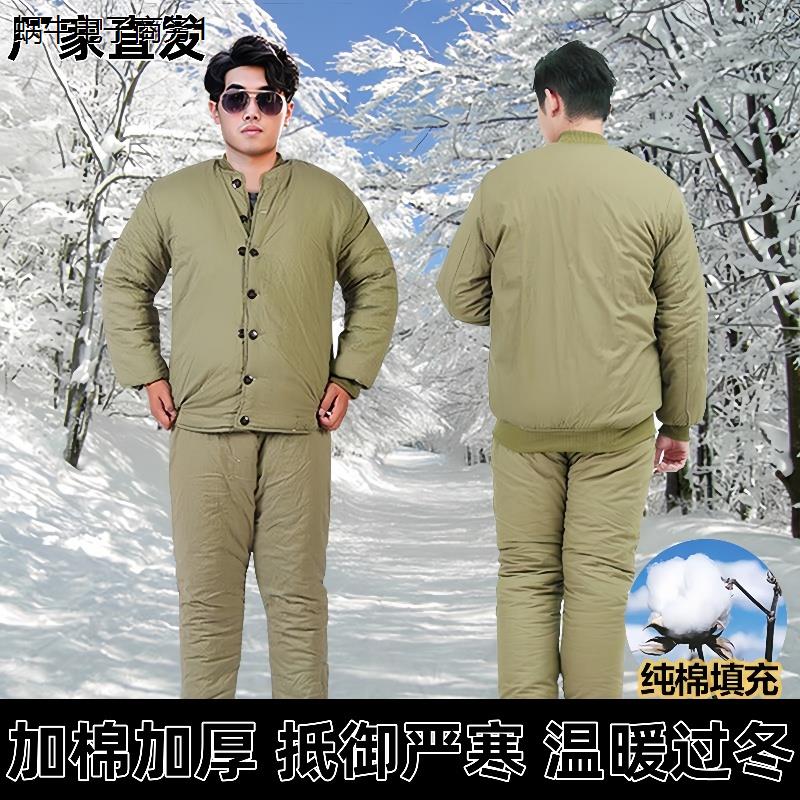 干活穿棉袄加肥劳保服防