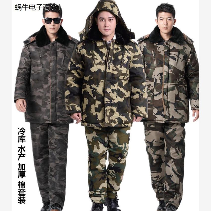 冬季男加厚保暖防寒棉服