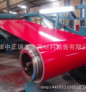 沈阳新宇红色高耐候聚酯彩钢板 木纹板 印花彩涂板规格齐全