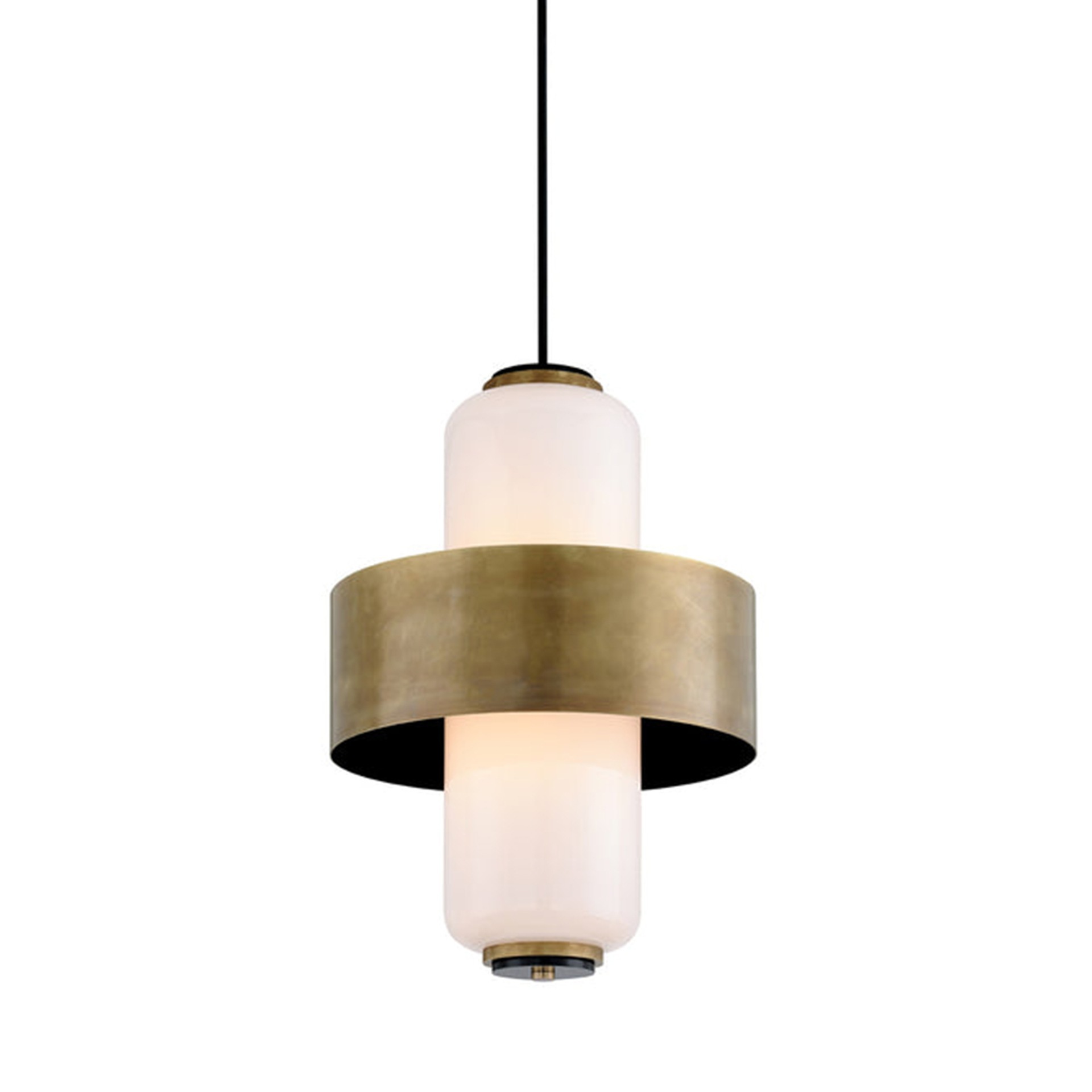 新品设计师轻奢磨砂黑色玻璃床头小吊灯北欧中式客厅书房卧室吊灯