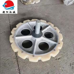 家禽屠宰配件导向轮厂家直供鸡鸭鹅禽类宰杀流水线配套转向滑轮