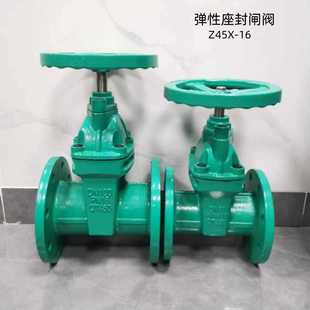Z45X DN300 16弹性座封暗杆闸阀 球墨铸铁法兰闸阀DN50