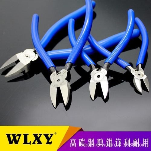 WLXY水口钳6寸斜口钳子工业级剪线钳斜口钳电子迷你剪模型剪偏口
