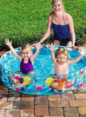 Bestway55028海洋球池/硬胶儿童戏水池家庭游泳池养鱼池