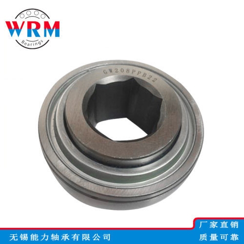 WRM农机轴承208KRR4六角轴承