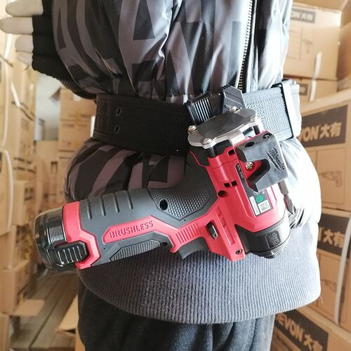 大有5767快挂起子机冲击批电动工具木工自锁T腰带挂钩腰带扣