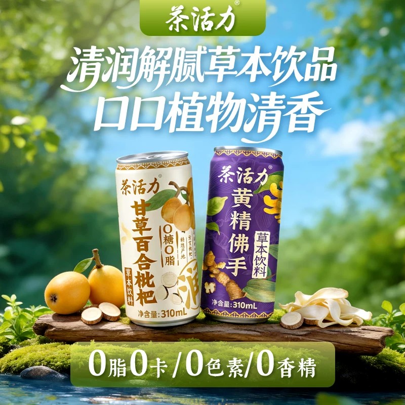 茶活力草本植物饮料310ml*12