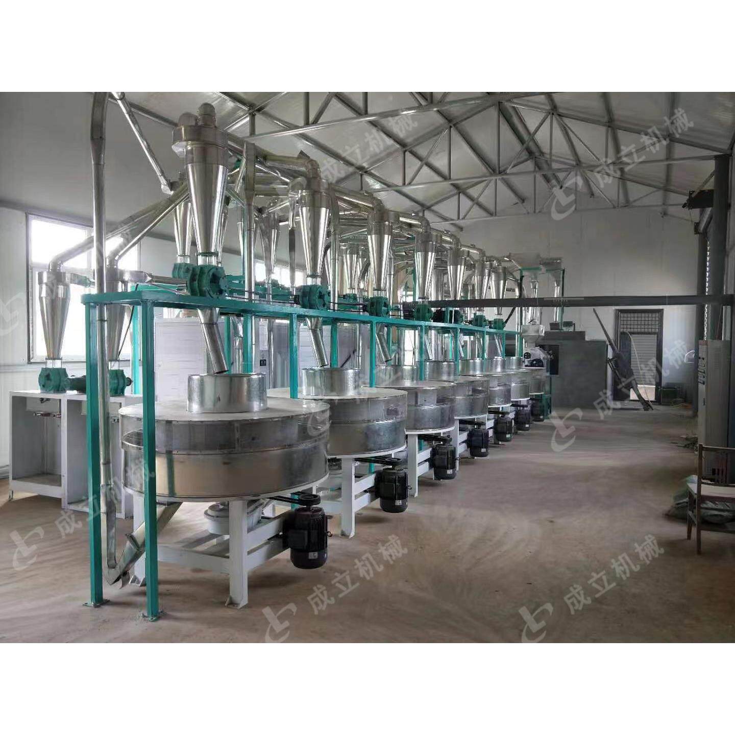 北厂京石磨面粉机 陕西小产量石磨面粉SKZ机厂家湖北 石磨生产厂