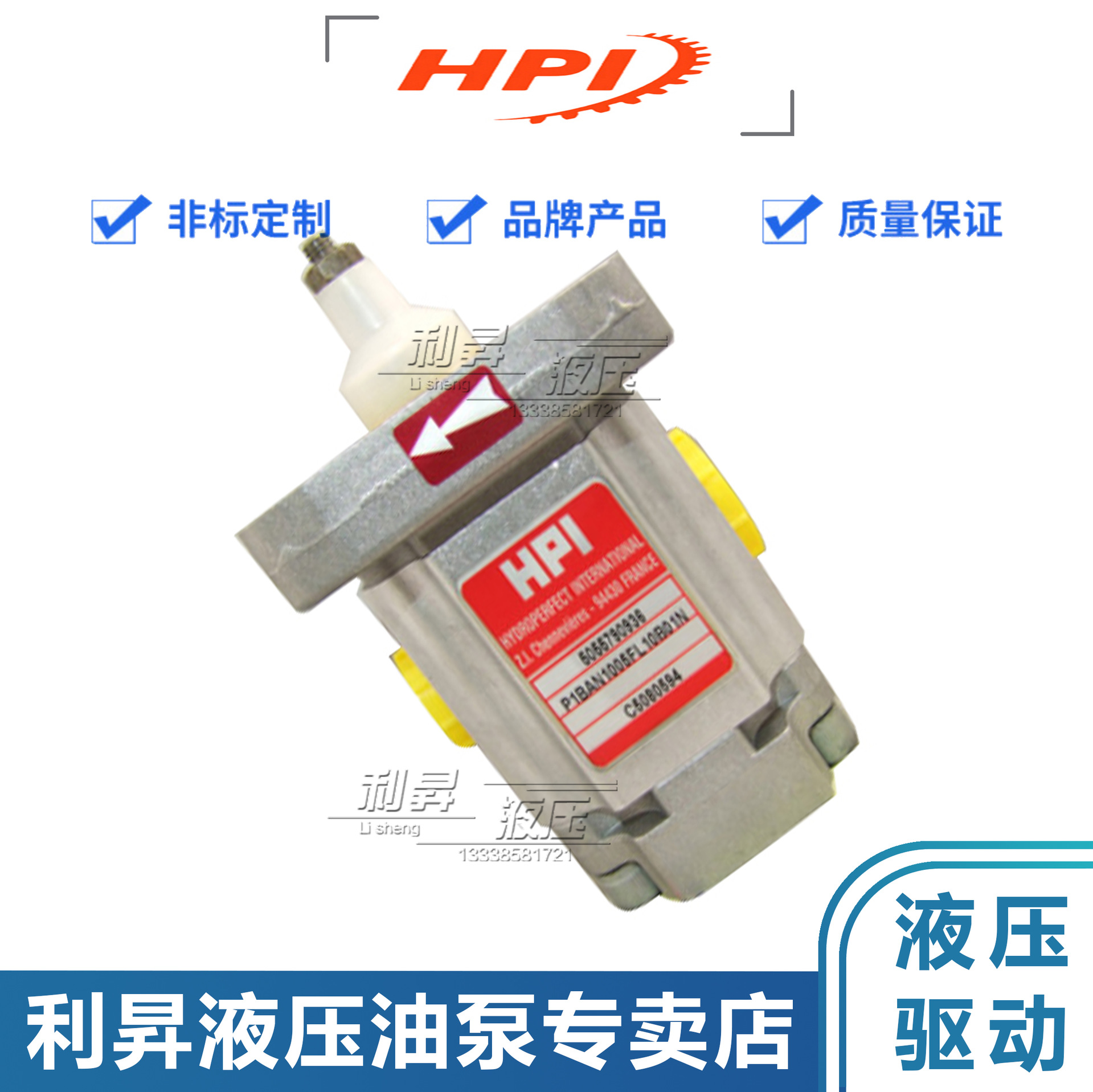 法国HPI齿轮P1BAN1004CL10B01N 1003 1005 1002HPI动力单元动力泵