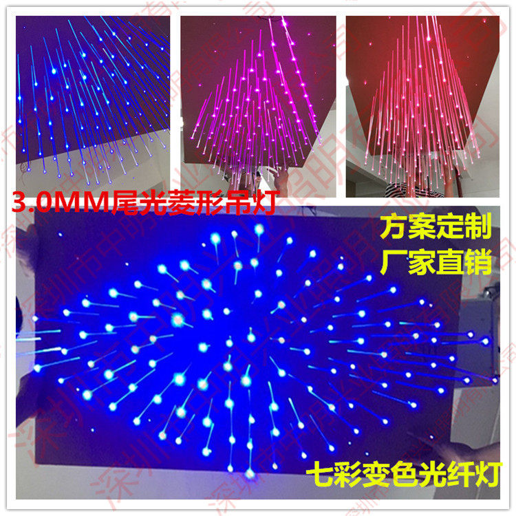 光纤灯厂家店铺装饰led光纤吊灯尾光光纤灯七彩变色塑料光纤灯具,模玩/动漫/周边/娃圈三坑/桌游,文化/体育周边,淘宝优惠券,粉丝福利购,淘宝优惠卷
