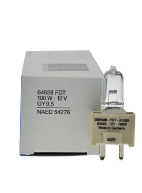欧司朗OSRAM 64628 12V100W低电压卤素灯显微镜照明灯泡