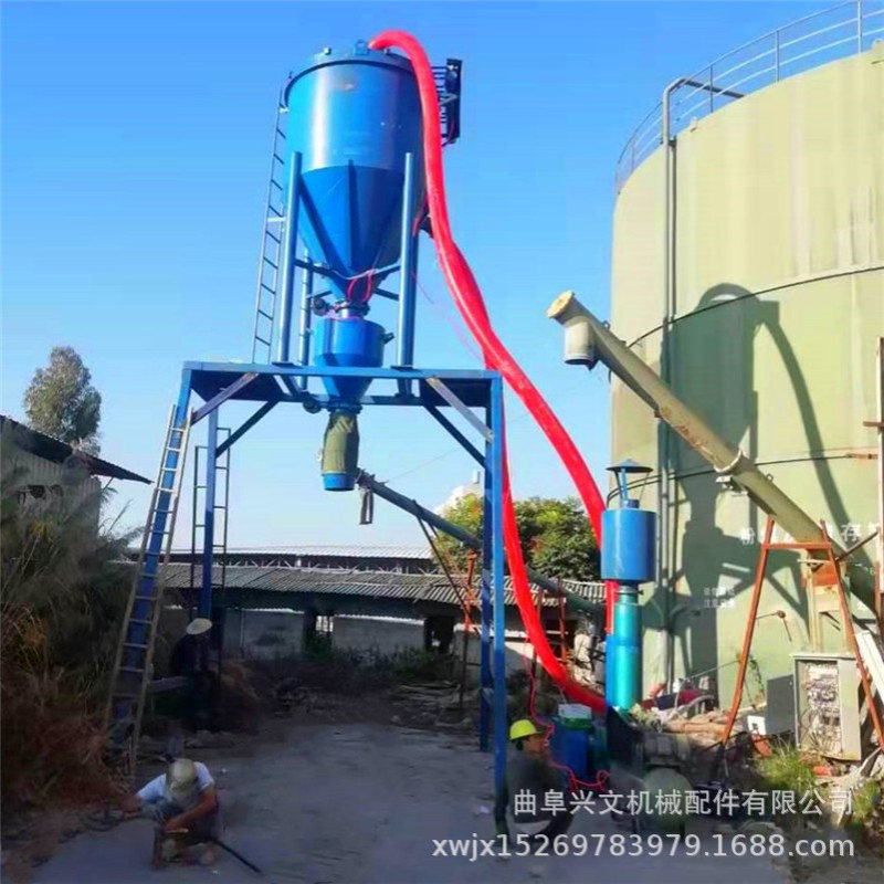 山东气力输送机图片河北平库出灰机价格集装箱矿粉自动装车抽吸机