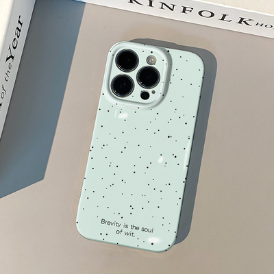 iPhone16创意波点15plus适用14ProMax小清新苹果13简约OPPOReno12手机壳硬华为Mate70菲林荣耀MAGIC7新款x90s