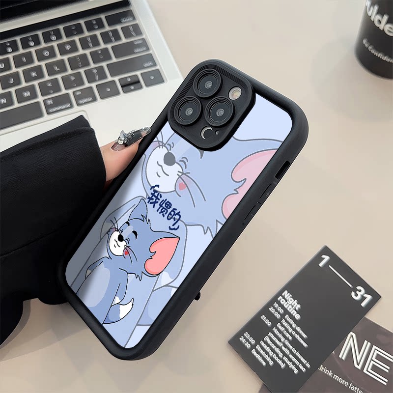 iPhone17Air卡通VIVOs30可爱苹果16糖果小米15软14plus手机壳13适用12ProMax情侣我惯的汤姆杰瑞一加ACE5创意