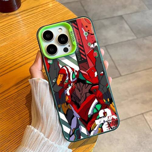 EVA二号机iPhone14个性苹果12创意红米NOTE15彩银硬小米17MAX适用16PLUS高级感13ProMax手机壳VIVOS50PROMINI