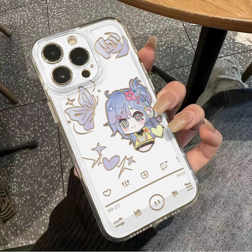 荣耀畅玩70Plus薇拉奈尔第五人格调香师iPhone3可爱OPPOReno16手机壳17ProMax透明软苹果15适用小米14卡通a58