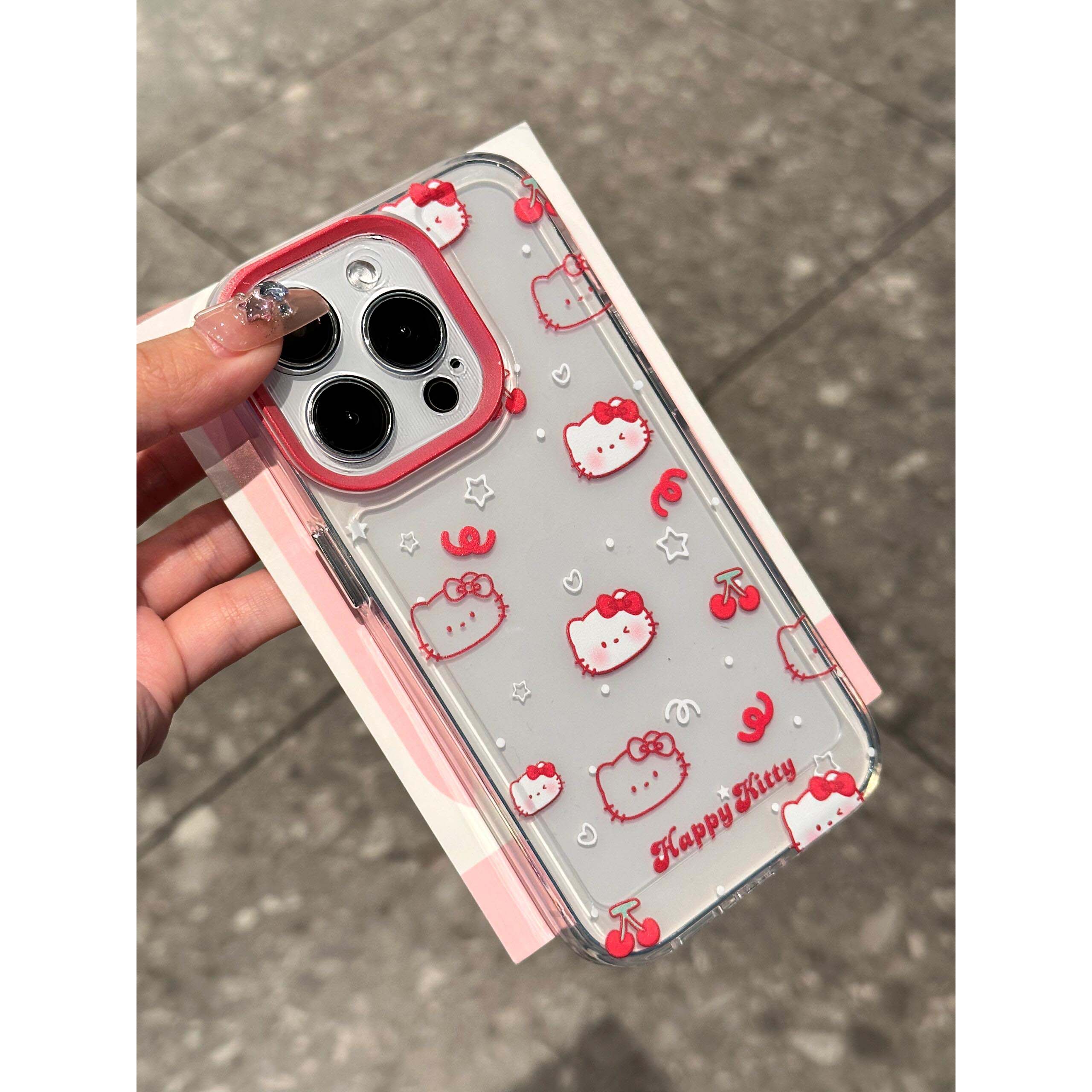 OPPOReno11适用iPhone16可爱少女心樱桃iQOO13透明软15高颜值苹果14plus手机壳12ProMax可爱OPPOA3PROins风xs