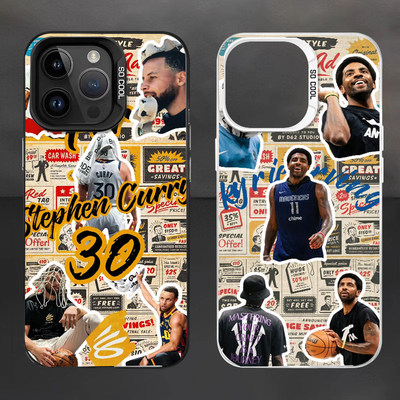 红米NOTE15新款nba库里欧文iPhone17苹果12个性创意彩银14ProMax硬适用16PLUS高级感一加13T手机壳华为MATE80