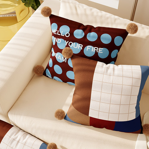 可拆洗抱枕套客厅沙发抱枕床头枕