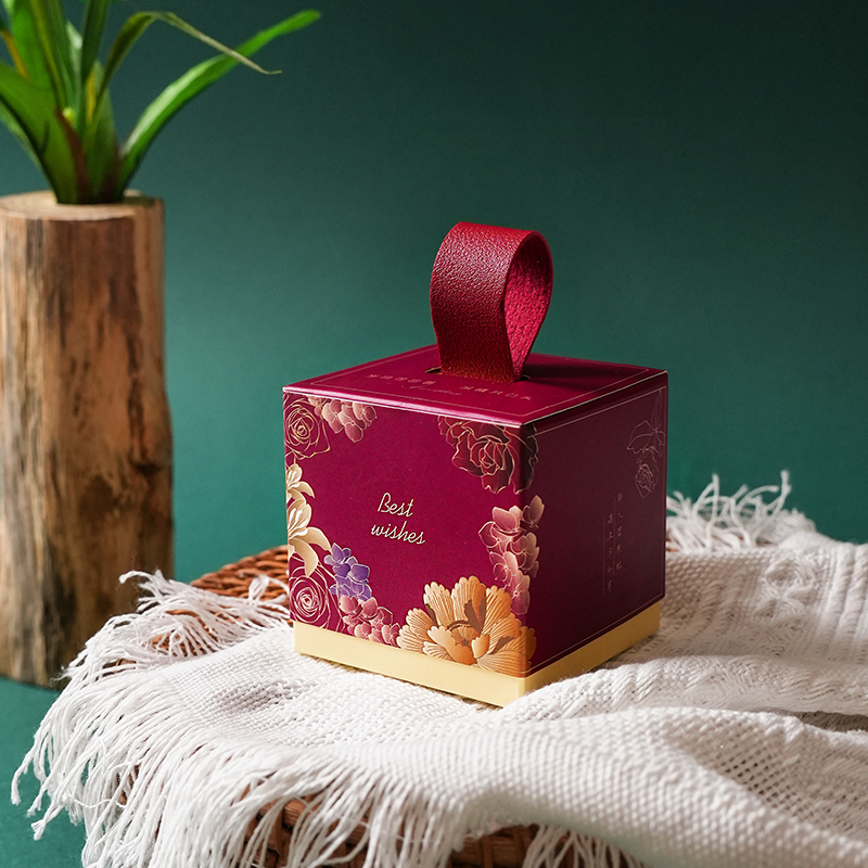 【山茶花】喜糖盒2025新款