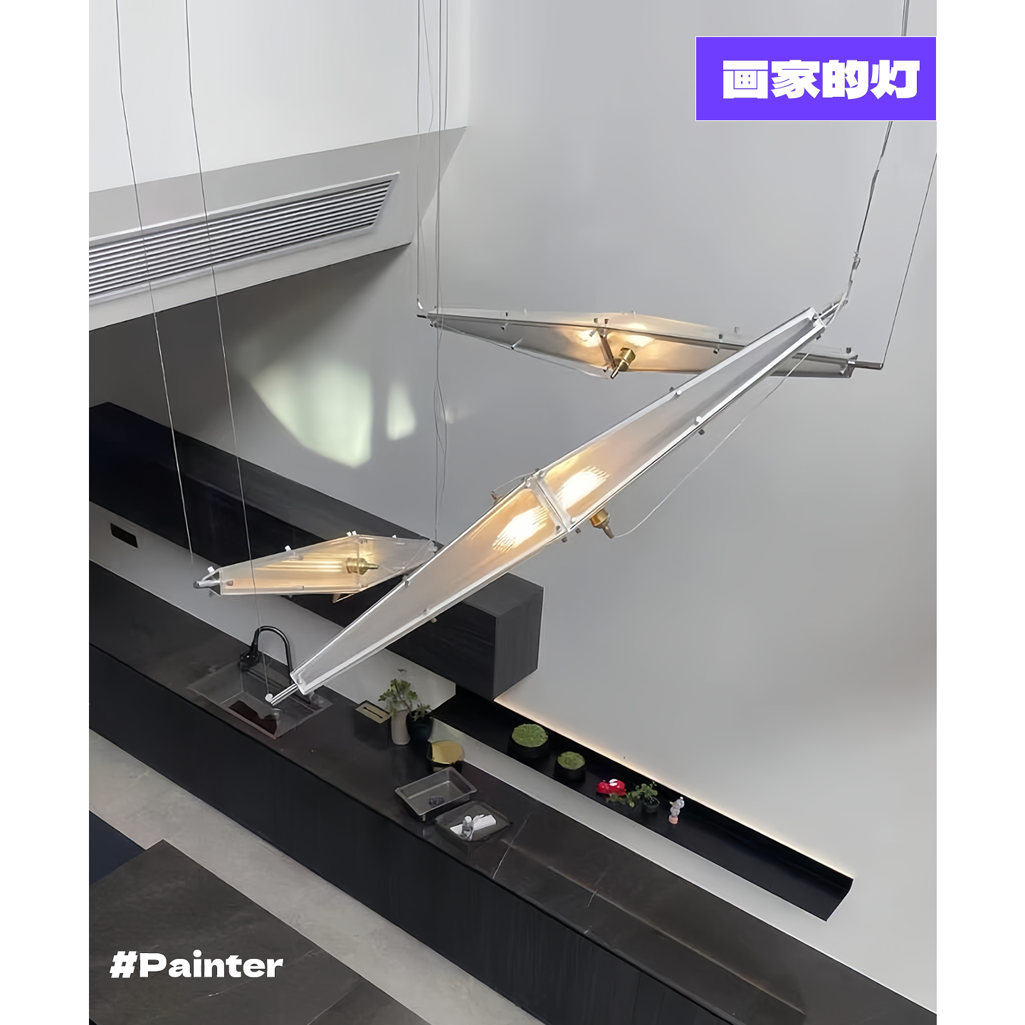 loft设计师款楼梯间灯现代简约