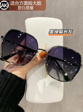 墨镜女款2025新款高级感防紫外线防晒开车偏光太阳眼镜近视带度数