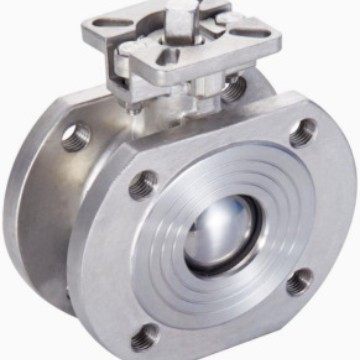 不锈钢对夹球阀 304/316  不锈钢球阀  高平台对夹式  法兰对夹式