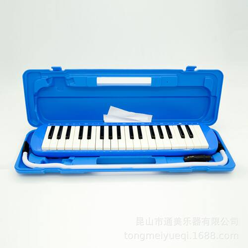 37键口风琴厂家学生初学者课堂演奏乐器送吹嘴吹管口琴批发