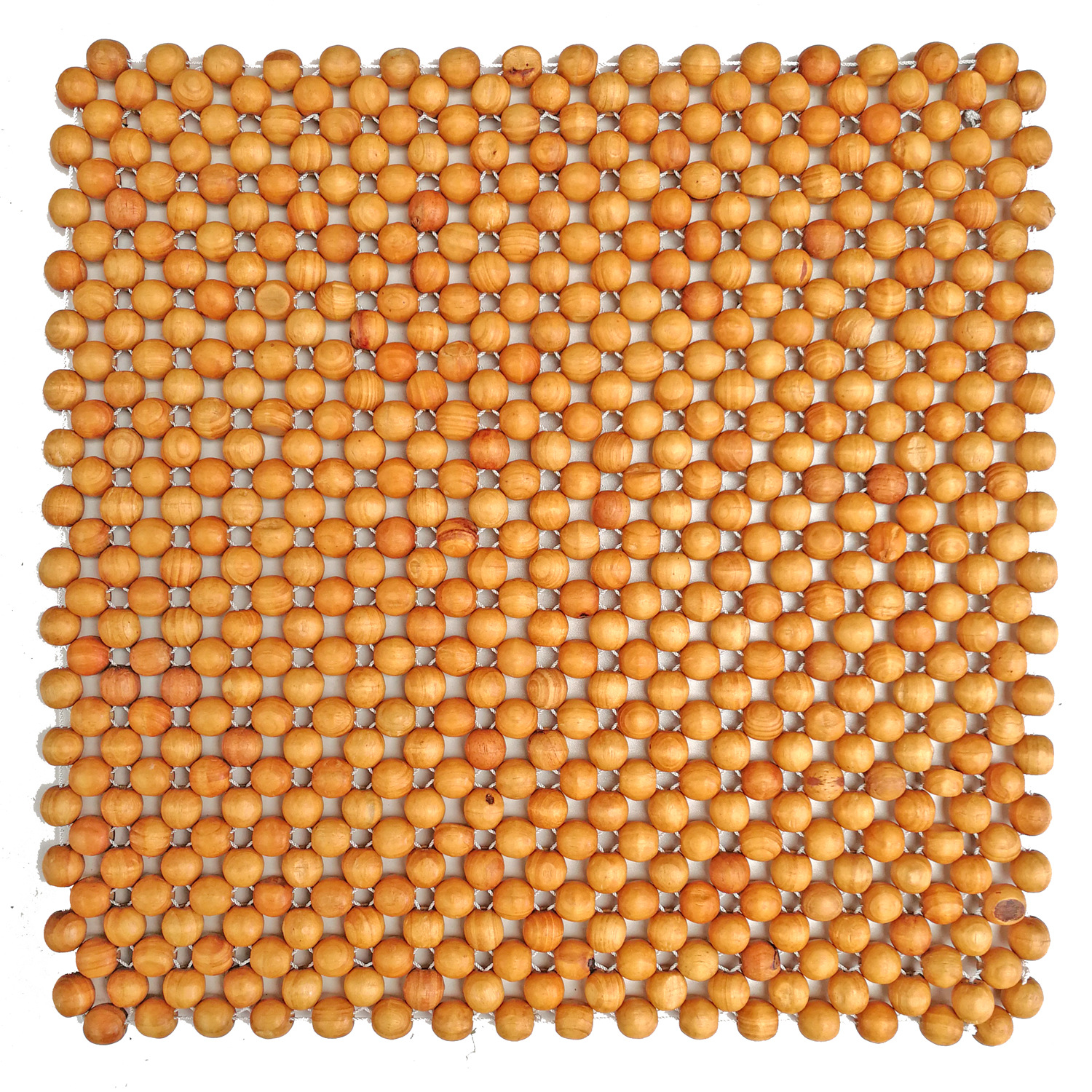 大木珠坐垫 夏季椅子凉垫 汽车木珠座垫 草花梨四方垫沙发垫