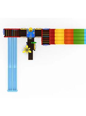 户94806多水上乐园滑梯外玩儿童豪华卡通塑料组合小区幼具儿园功