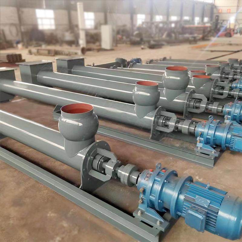 蛟龙U型螺旋送机螺ZCL旋给料机 送料机 耐输磨性叶片送输设 备