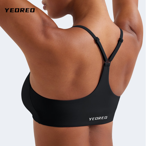 YEOREO细肩带Y型设计款运动美背