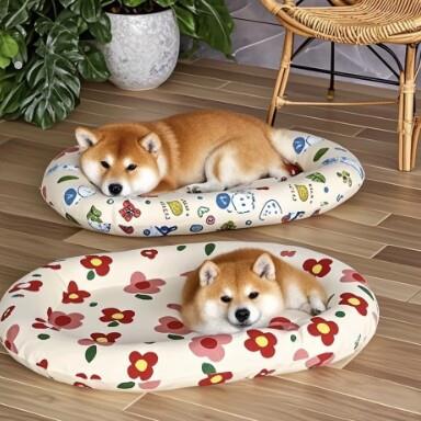 夏季宠物柴犬冰垫猫咪狗狗凉席垫子四季通用睡垫狗窝冰垫夏天降温