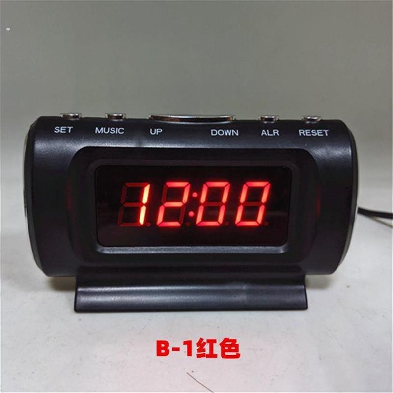 车载时用电子钟带夜光钟表车载时钟温度计车电子表车载表新品【1