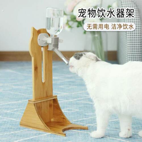 喵仙儿猫咪自动饮水器 禾其挂式不湿嘴宠物水壶