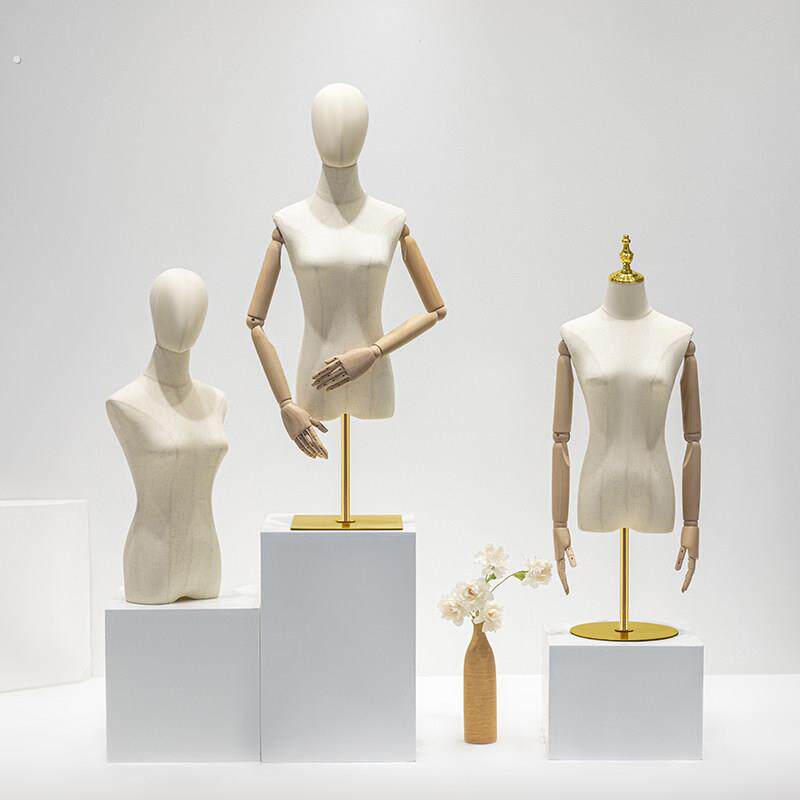 服装店模特道具女半身韩版人台展示架女装橱窗假人体女台模特架子