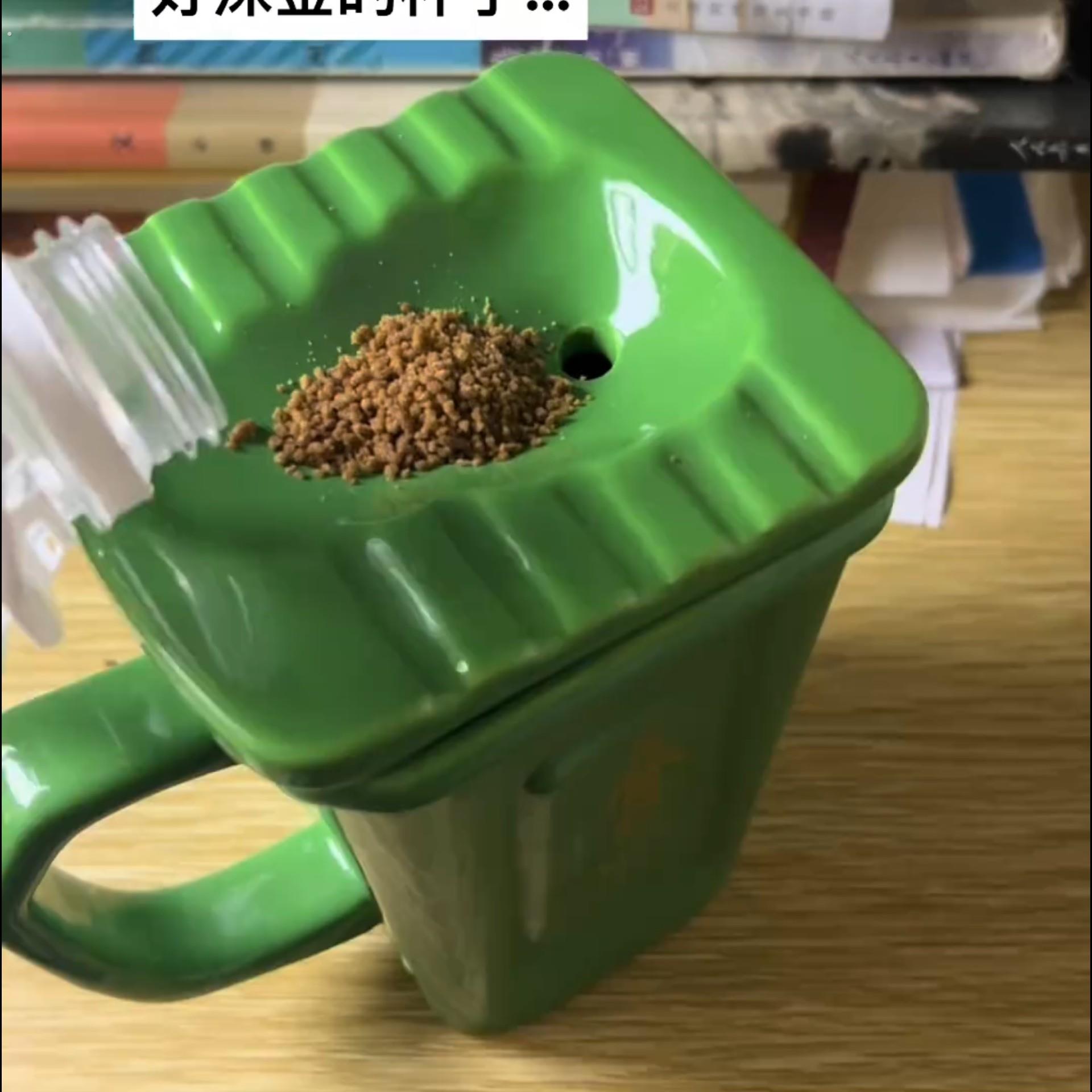 创意马克杯蹲厕杯造型陶瓷咖啡杯子男女生大容量带盖水杯个性潮流