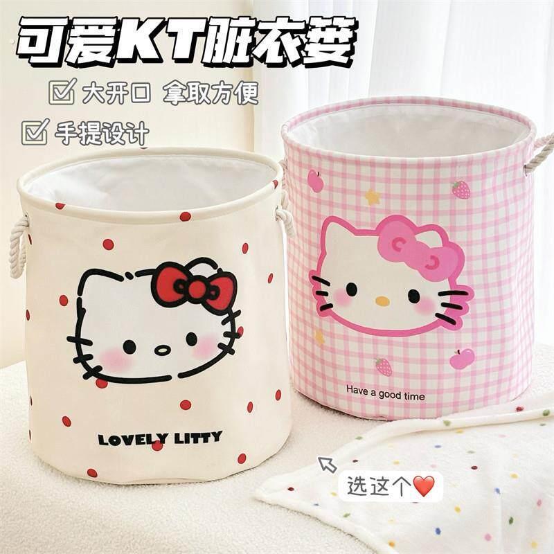 小猫脏衣篓家用浴室化妆室洗衣篮可折叠高颜值大容量脏衣服收纳筐