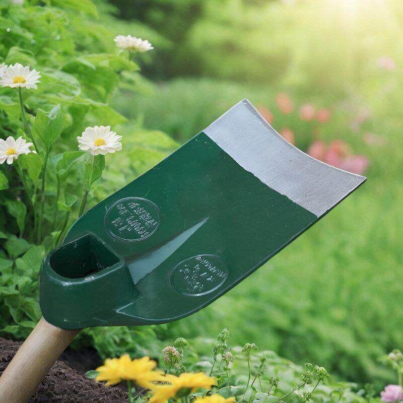 锻压锄头农用挖土种菜除草神器一体宽锄多功能平刮铁耙户外农具