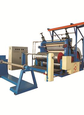 供应 节能型人造皮革PUPVC变频压花机 导热油加热液压式压花