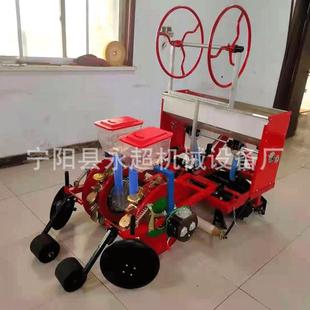 2行玉米铺膜播种机 播种施肥覆膜一体机玉米大豆花生谷物多用播种