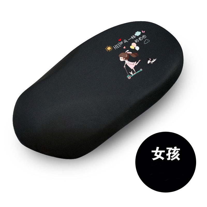 适用台铃N3电动三轮车防晒座套卡通隔热坐垫套四季保暖坐垫套车座