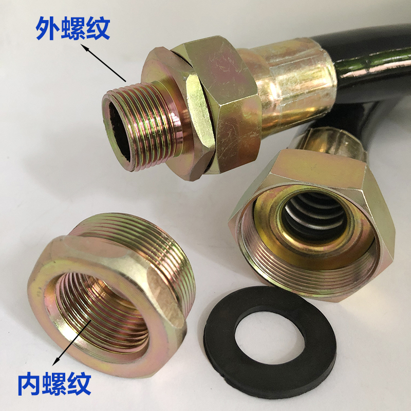 BNG防爆挠性连接管 6分穿线软管 dn20防暴扰性接线橡胶护套绕行管