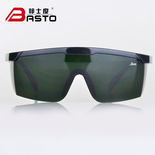 优选邦士度电焊眼镜焊工专用防打眼防电弧透明墨镜强光护眼烧焊护
