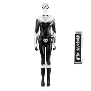 娜多堡垒之夜cos服黑猫游戏cosplay皮肤同款服装皮衣全套5528