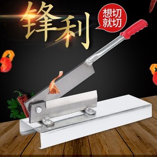 优选铡刀家用小型切骨机鸡鸭粉条闸刀手动切羊排骨腿骨猪蹄鸡爪草