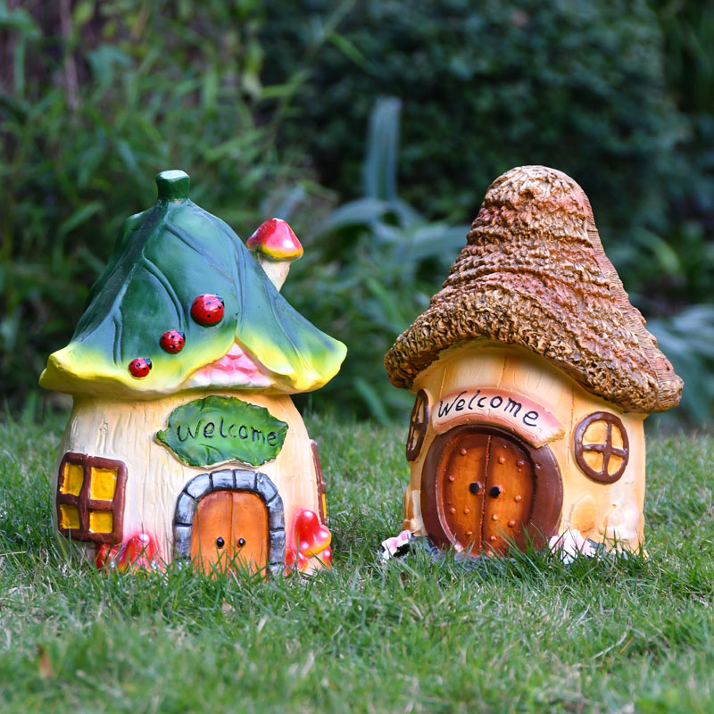 花园装饰庭院布置创意树脂仿真植物摆件户外田园小院装饰景观摆件